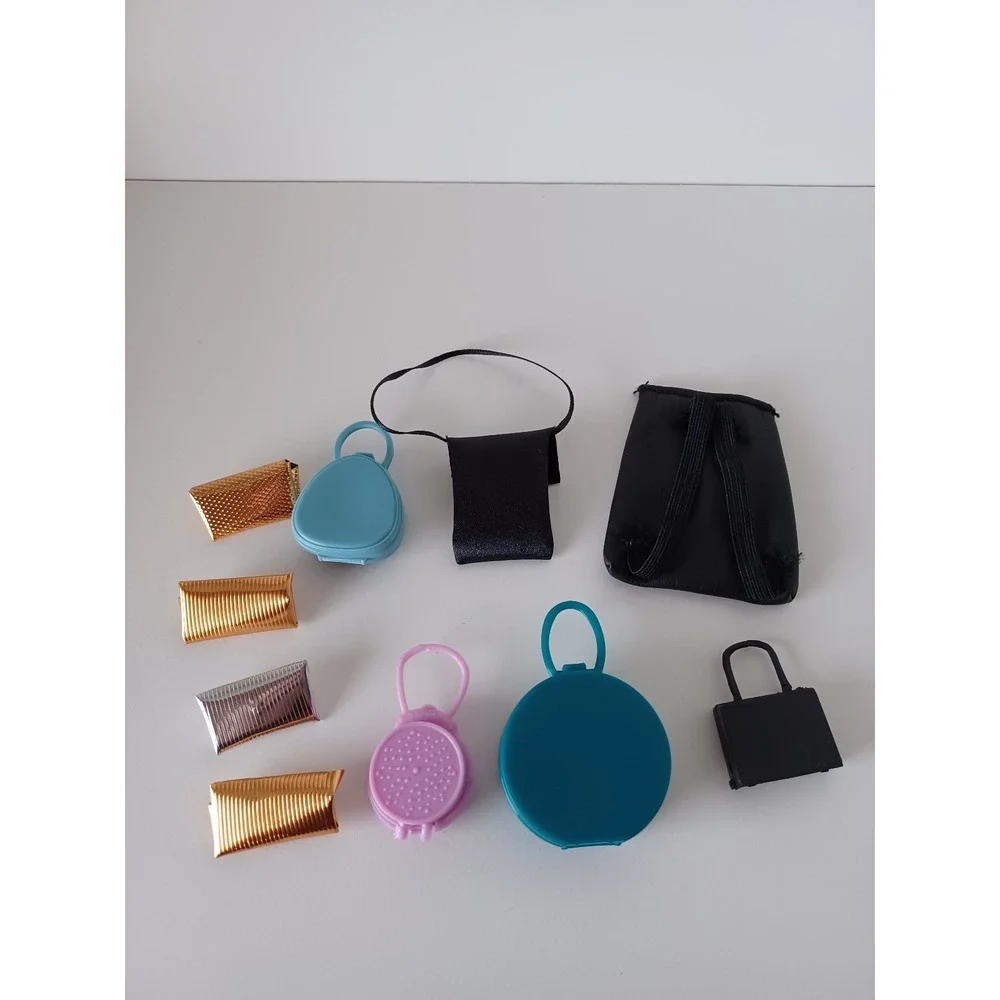 Vintage Barbie Sized Fashion Doll Purses/Wallets Toy Collectibles Accessories